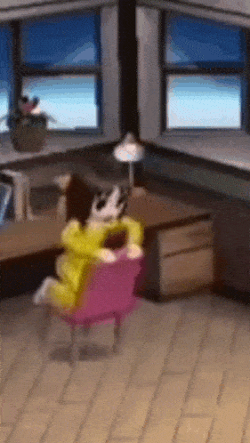 spinning chair gif